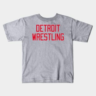 Detroit Wrestling Kids T-Shirt